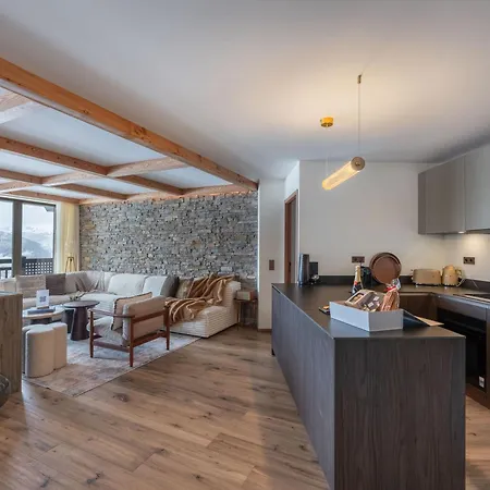 Luxueux Neuf A 1850 - Ski-in/ski-out, Piscine, Spa, 3 + Coin Montagne - Fr-1-564-110 Apartment Courchevel